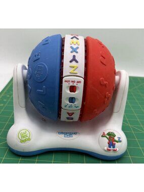 Vintage 2001 Leap Frog Discovery Ball Alphabet Lights Sounds Working